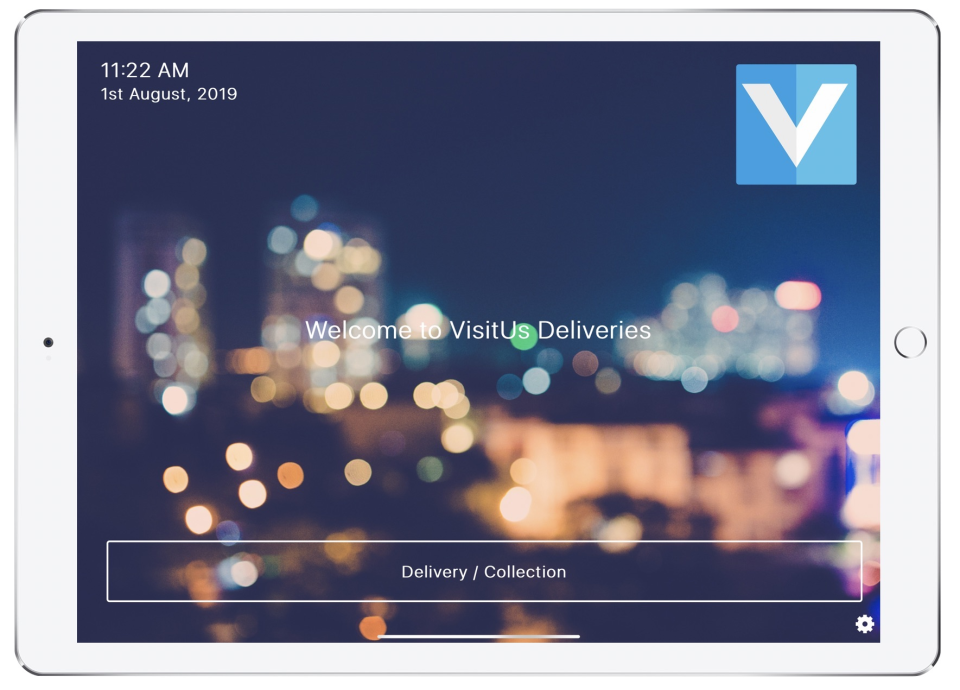 screenshot of VisitUs Deliveries